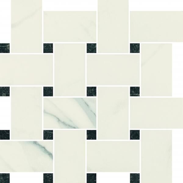 zdjęcie paradyż pantos bianco uniwersalna mozaika gres 26.6x26.6 