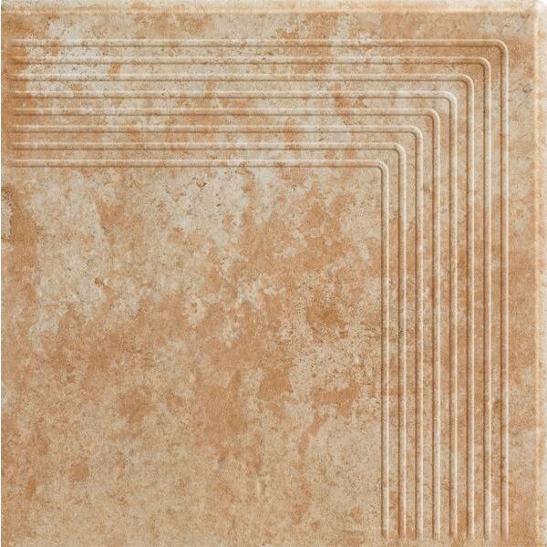 zdjęcie paradyż ilario ochra stopnica narożna 30x30 