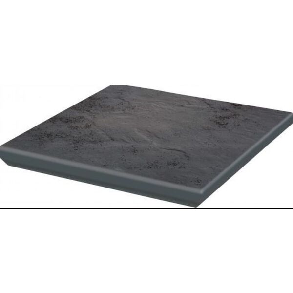 zdjęcie paradyż semir grafit stopnica narożna kapinos 33x33