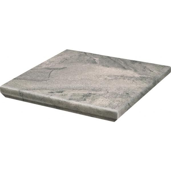 zdjęcie paradyż mattone pietra grafit stopnica narożna kapinos 33x33 