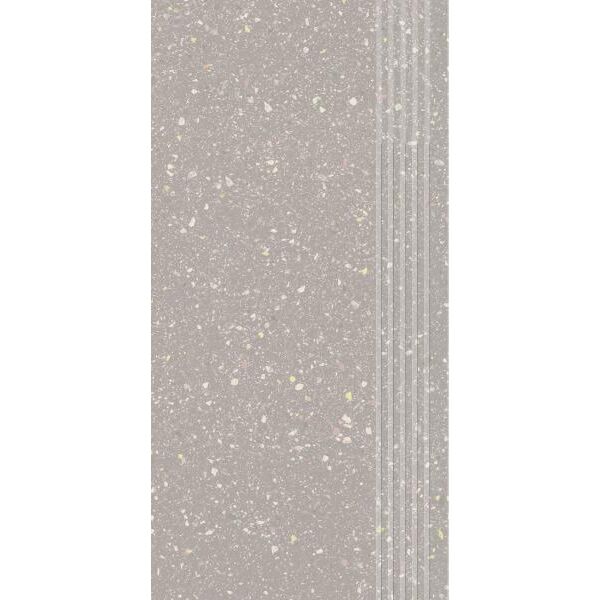 zdjęcie paradyż macroside silver stopnica prosta nacinana półpoler 29.8x59.8 