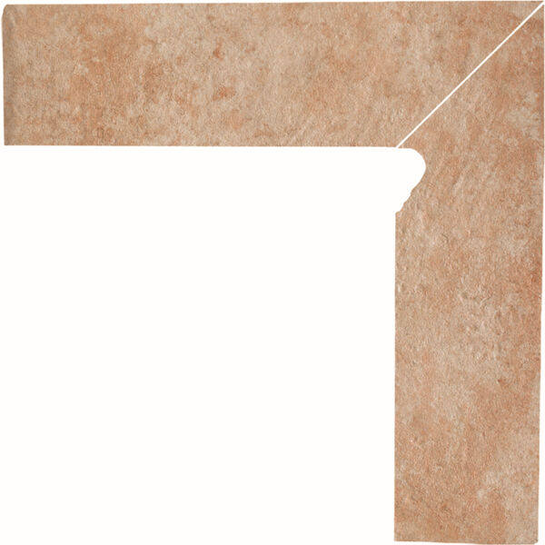 paradyż ilario beige cokół prawy 2 elem. 8.1x30 płytki paradyż prostokątne do łazienki o grubości od 10 do 12 mm