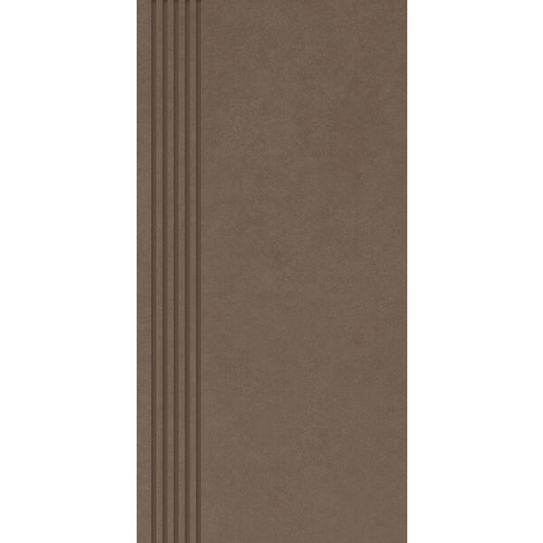 paradyż intero brown stopnica prosta nacinana mat 29.8x59.8 płytki paradyż gres do salonu 30x60 o grubości od 8 do 10 mm