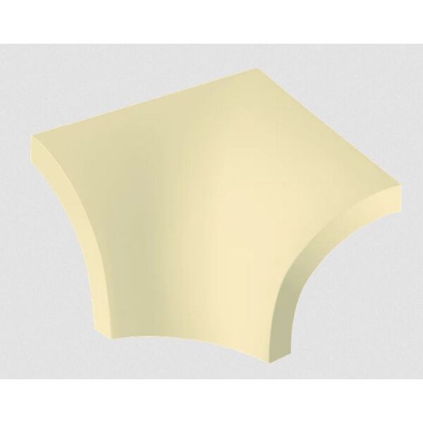 zdjęcie paradyż gammo colours waniliowy kształtka f mat 3x4 