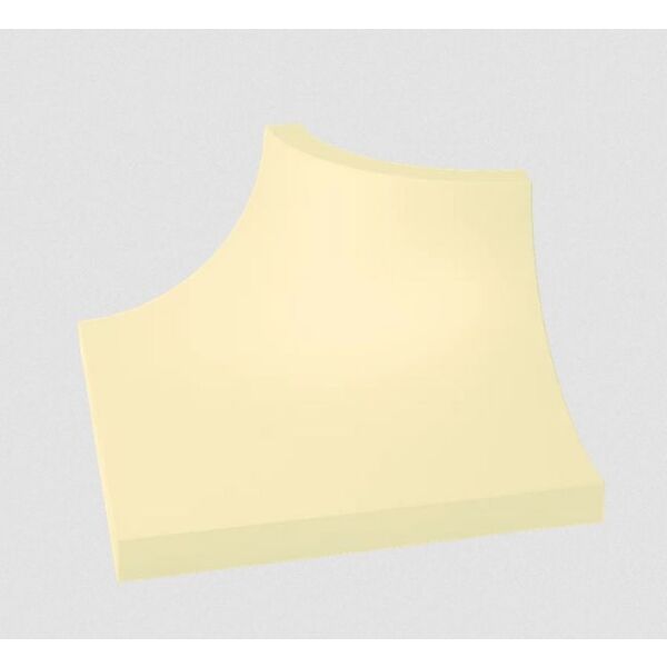 zdjęcie paradyż gammo colours waniliowy kształtka c mat 3x4