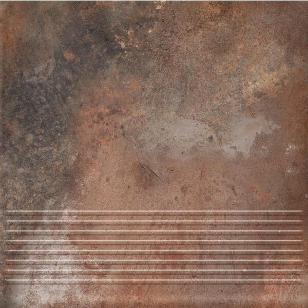 zdjęcie paradyż arteon taupe stopnica prosta 30x30x0.8 