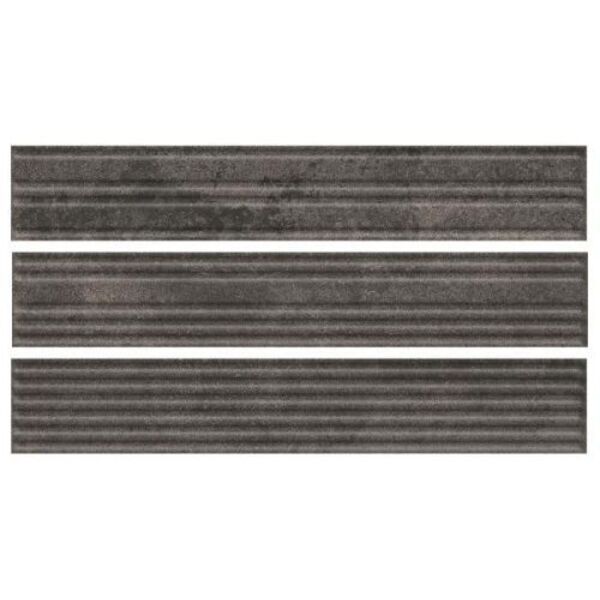 paradyż carrizo basalt elewacja struktura stripes mix mat 6.5x39.7 płytki paradyż do kuchni matowe strukturalne mrozoodporne