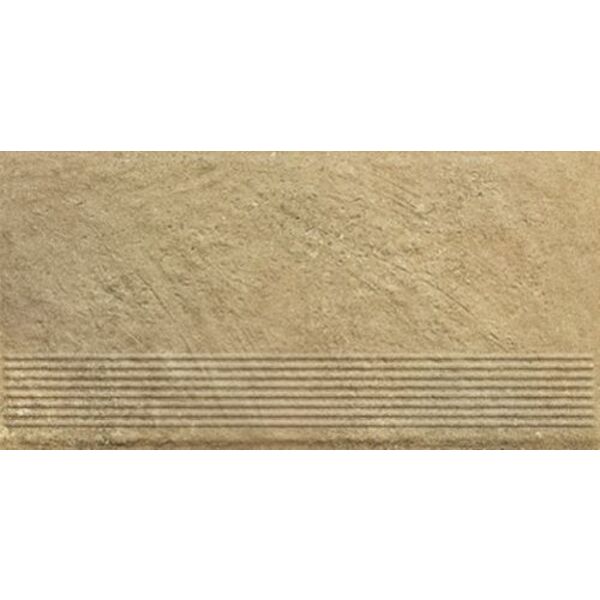 paradyż eremite beige stopnica prosta struktura mat 30x60 płytki paradyż prostokątne do kuchni 30x60 mrozoodporne