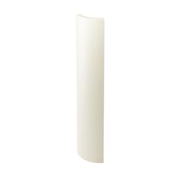 Paradyż Gamma Colours biała Kształtka B mat 3x19.8
