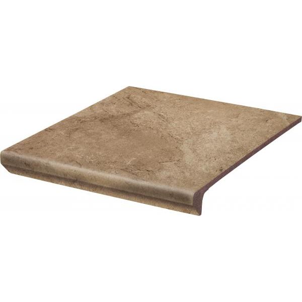 paradyż mattone pietra ochra stopnica prosta kapinos 30x33x1.1 