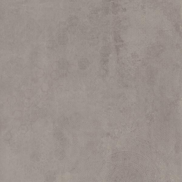 paradyż pure art dark grey dekor mat rektyfikowany 59.8x59.8 płytki paradyż imitujące beton 60x60 o grubości od 8 do 10 mm