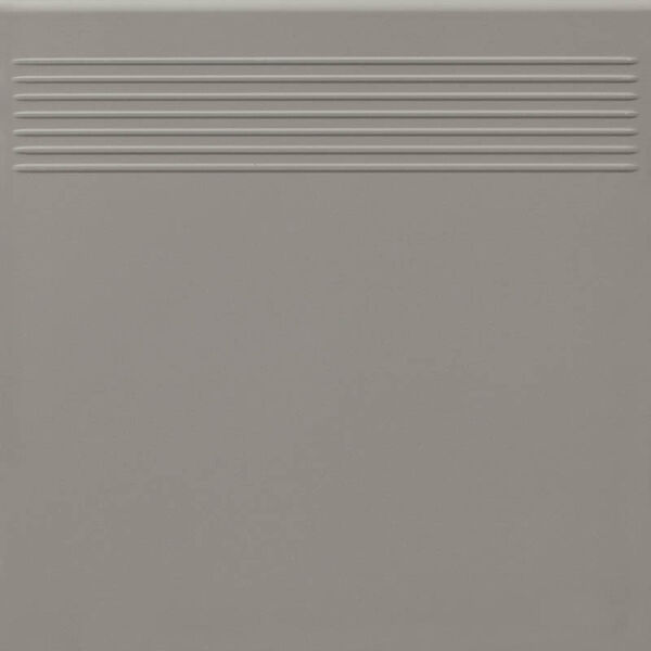 zdjęcie paradyż bazo grys stopnica monokolor mat 30x30 