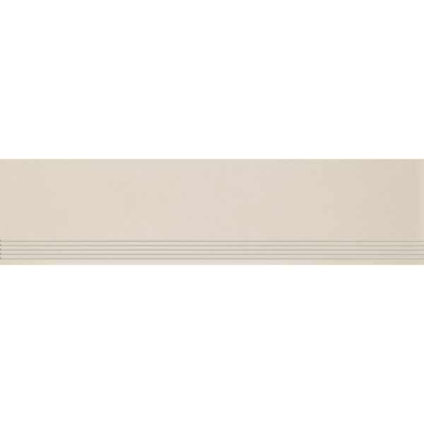 zdjęcie paradyż intero bianco stopnica prosta nacinana mat 29.8x119.8 