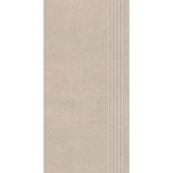 zdjęcie paradyż pure art sand mat stopnica prosta nacinana 29.8x59.8x0.8