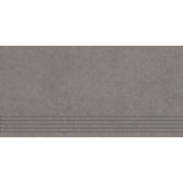 zdjęcie paradyż intero grys stopnica prosta nacinana mat 29.8x59.8 