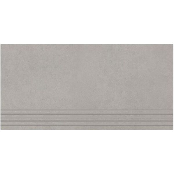 zdjęcie paradyż intero silver stopnica prosta nacinana mat 29.8x59.8 