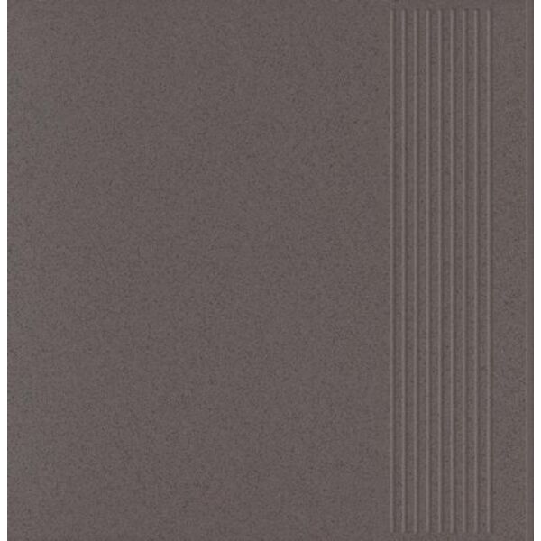 zdjęcie paradyż salti grey stopnica prosta sól-pieprz mat gres impregnowany 30x30