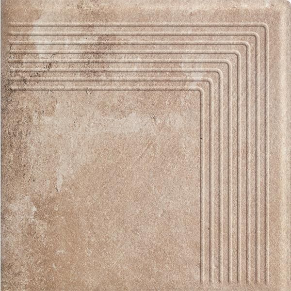 zdjęcie paradyż scandiano ochra stopnica narożna 30x30 