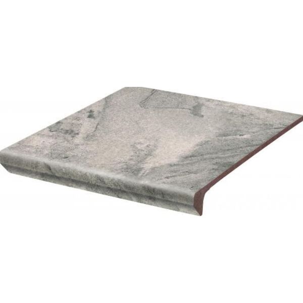 zdjęcie paradyż mattone pietra grafit stopnica prosta kapinos 30x33x1.1 