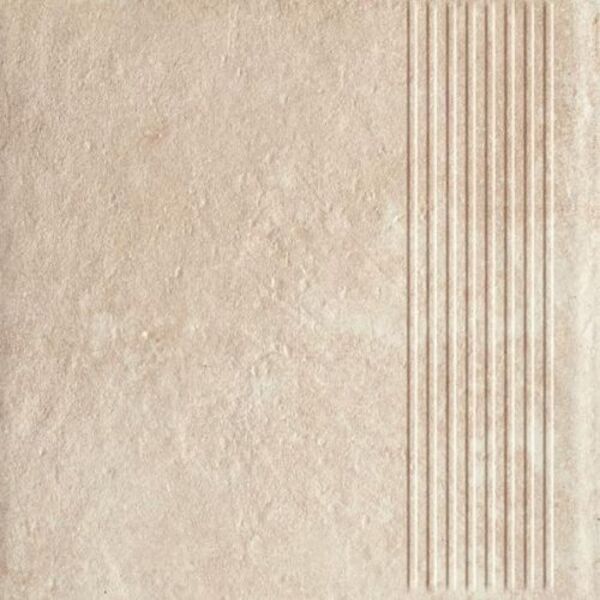 zdjęcie paradyż scandiano beige stopnica prosta 30x30x0.85 