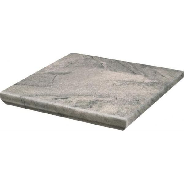 zdjęcie paradyż mattone pietra grafit stopnica narożna kapinos 33x33x1.1 