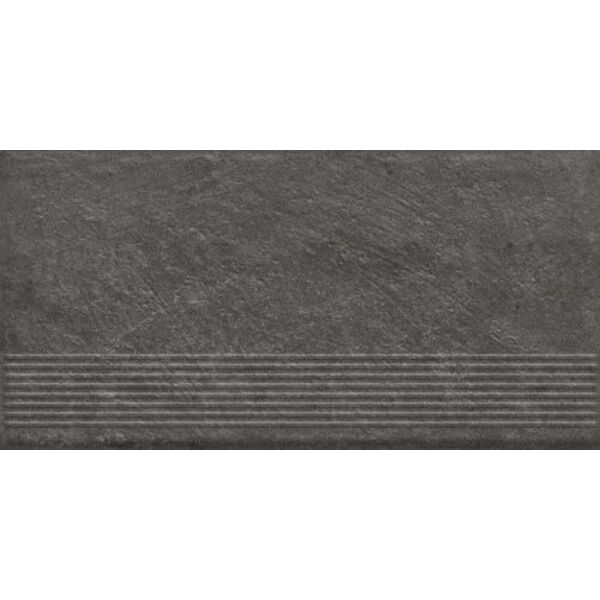 zdjęcie paradyż carrizo basalt stopnica prosta struktura mat 30x60