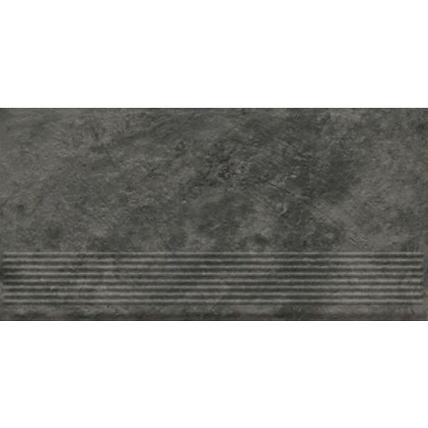 zdjęcie paradyż ardis dark stopnica prosta struktura mat 30x60 
