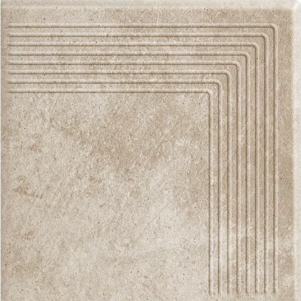 paradyż viano beige stopnica narożna 30x30 płytki paradyż do kuchni 30x30 beżowe