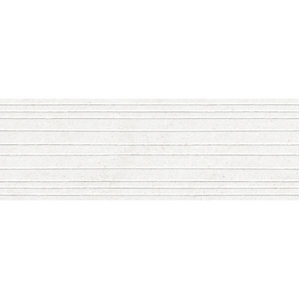 peronda manhattan white lines płytka ścienna 33.3x100 (40299) 