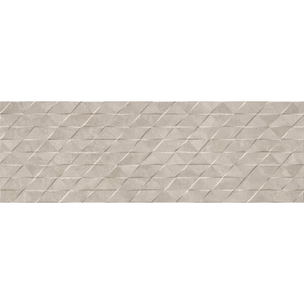 zdjęcie peronda downtown beige triangle płytka ścienna 33.3x100 (29727)