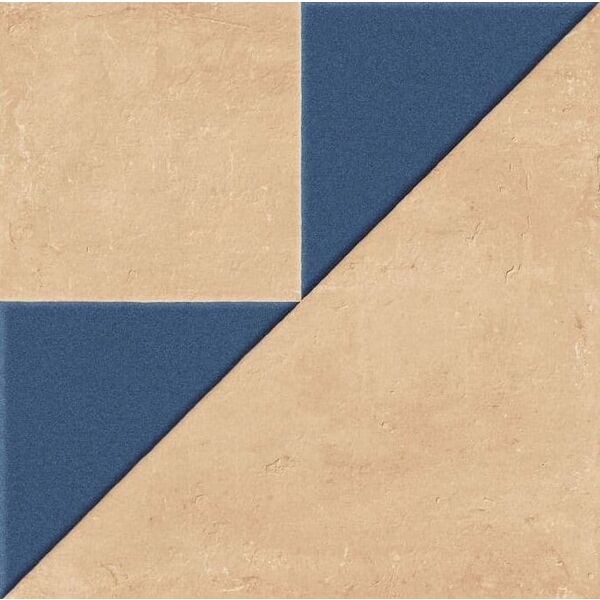 Peronda Kora Clay Decor Blue LT gres 22.3x22.3 (43737) - hiszpański gres podłogowy