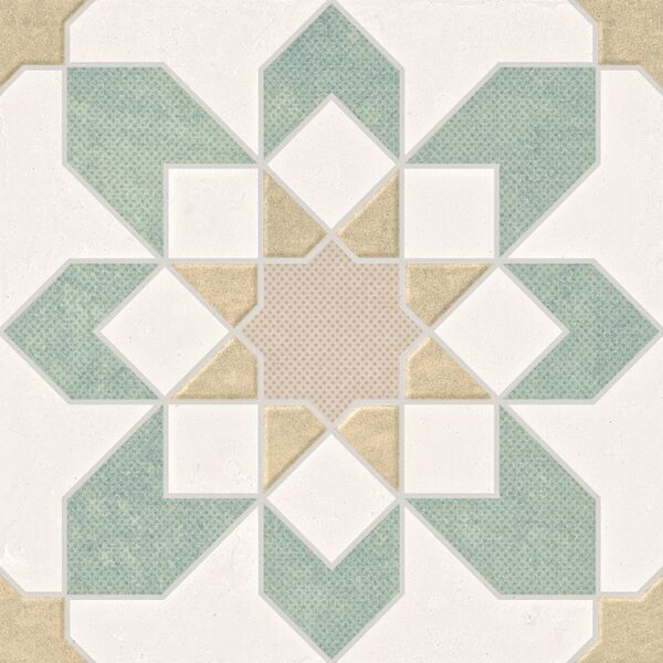 zdjęcie peronda doha green flower sp gres 22.3x22.3 (39599) 