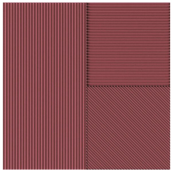 zdjęcie peronda lins bordeaux płytka ścienna 20x20 