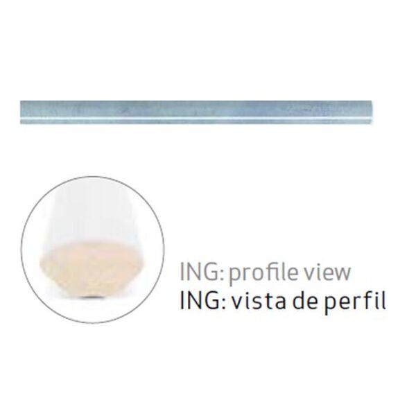 peronda ing.bari blue listwa 1.5x24.6 (35274) płytki peronda prostokątne do salonu niebieskie o grubości od 4 do 6 mm