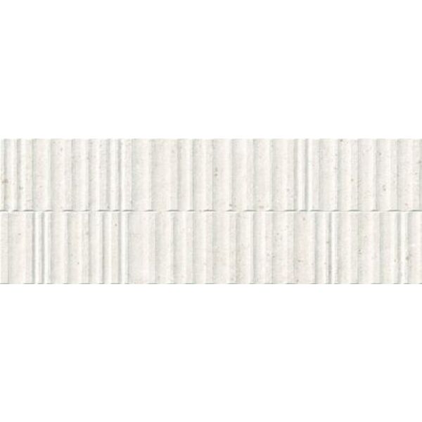 peronda manhattan bone wavy płytka ścienna 33.3x100 (40296) płytki glazura imitujące lastryko do kuchni na ścianę matowe