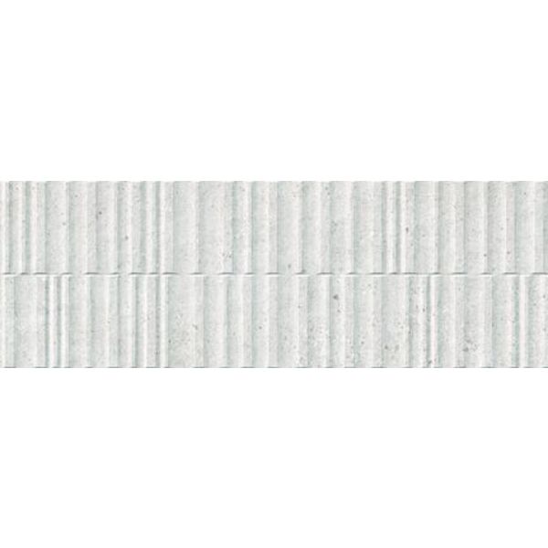 peronda manhattan silver wavy płytka ścienna 33.3x100 (40298) płytki imitujące lastryko hiszpańskie na ścianę matowe rektyfikowane strukturalne