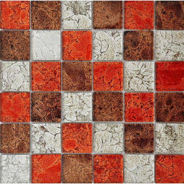 zdjęcie picasa chilli mix k. 4.8x4.8 mozaika szklana 30x30 