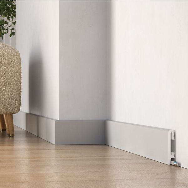 Premium Floor Durofit listwa podłogowa szara (PF080G) 240x8x1.5