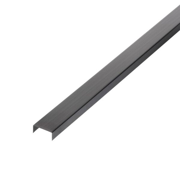 zdjęcie profil design pd antracyt satyna typ u 10 mm czarna satyna 270 cm