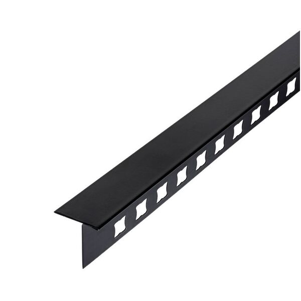profil design pd black mat lewa czarny mat listwa brodzikowa krawędziowa 120 cm 