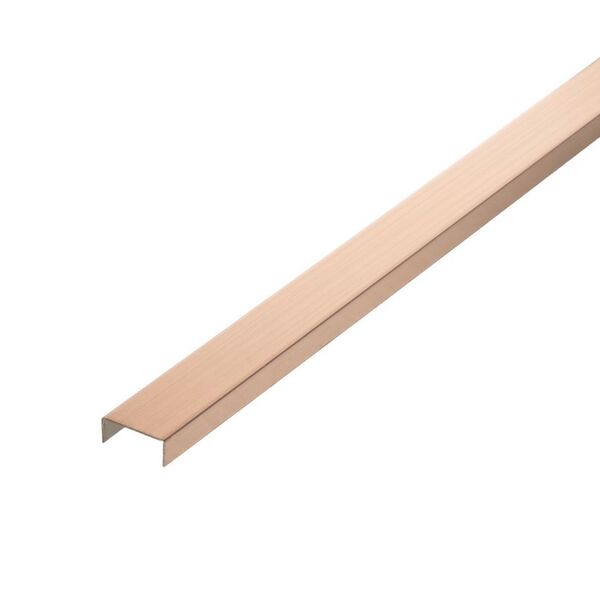 zdjęcie profil design pd cooper satyna typ u 20 mm miedziana satyna 270 cm