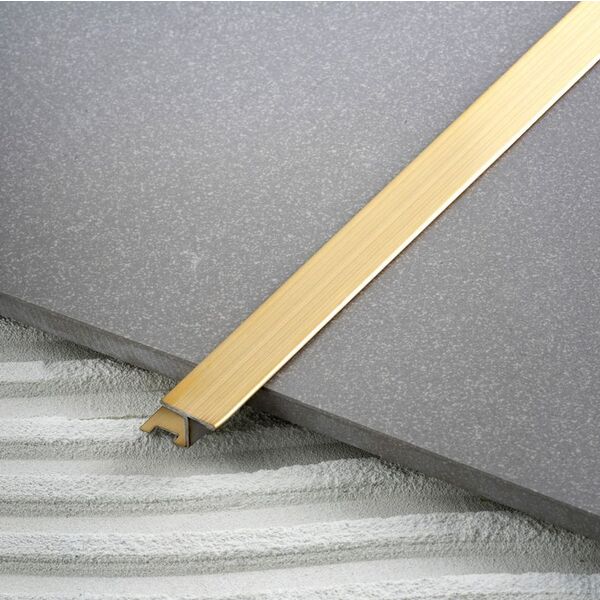 Profil Design PD Gold Satyna TYP z złota Satyna listwa podłogowa 10x20x270 CM