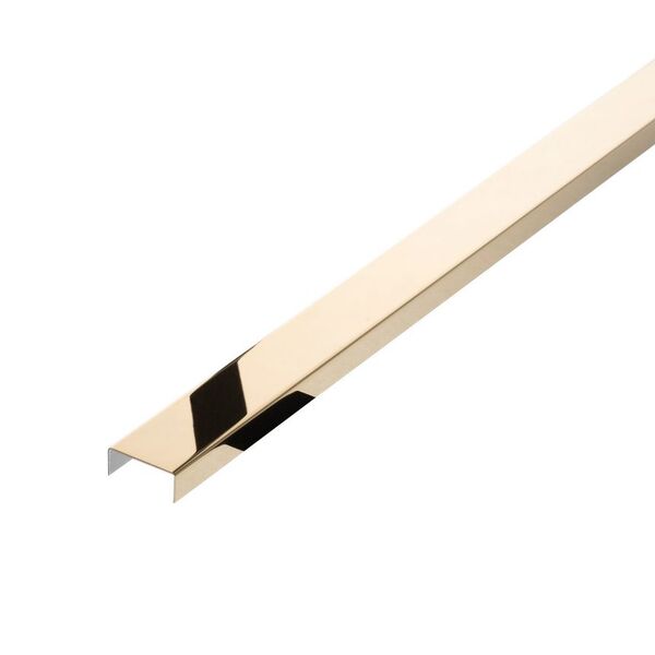profil design pd gold typ u 50 mm złote lustro 270 cm 