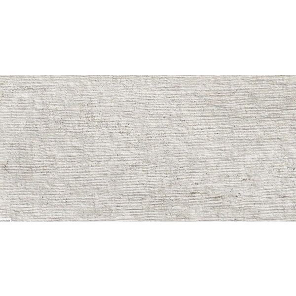 Provenza Unique Travertine Ruled Silver NAT gres rektyfikowany 60x120 - gres na ścianę imitujący kamień