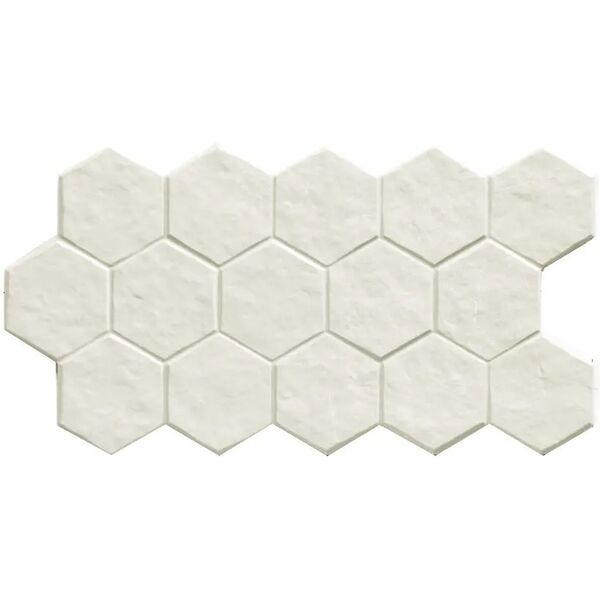 zdjęcie realonda muse white hex gres 26.5x51 