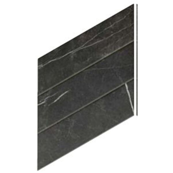 realonda diamond marquina chevron left gres 70x40 płytki realonda prostokątne hiszpańskie czarne matowe o grubości od 8 do 10 mm