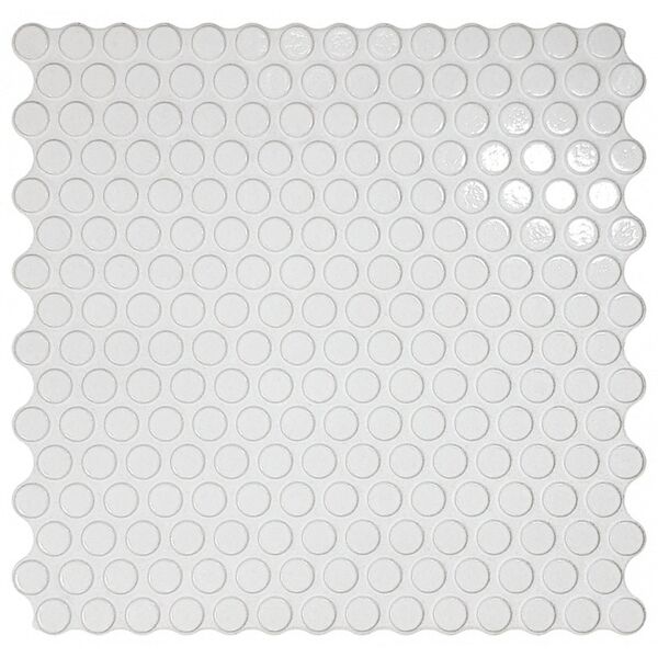 zdjęcie realonda penny glossy white mozaika gresowa 31x31 