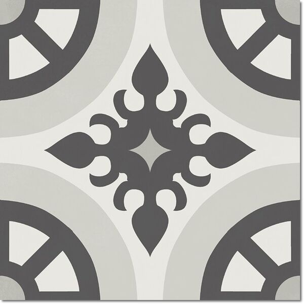 zdjęcie realonda hanoi grey decor gres 33x33 