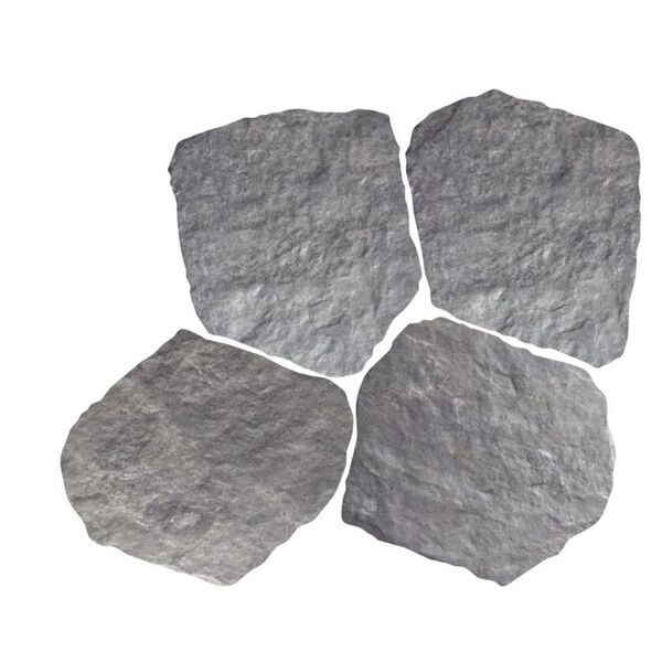 Realonda Cuzco Charcoal gres 28.5x33 - gres matowy łazienkowy i kuchenny imitujący kamień