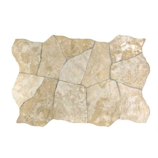 zdjęcieRealonda Nebraska Beige gres 40x62 - gres matowy na taras i schody imitujący kamień
